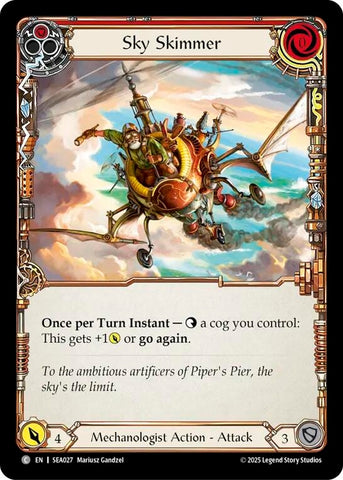 Sky Skimmer (Red) (SEA027) (High Seas)