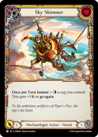 Sky Skimmer (Yellow) (SEA028) (High Seas)