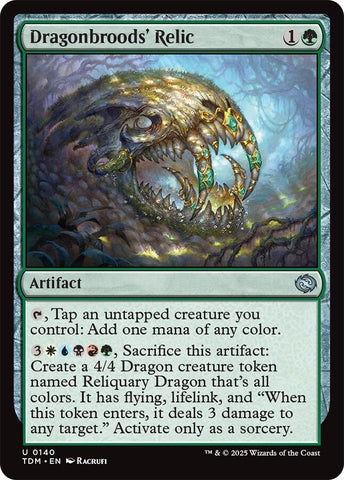 Image for Dragonbrood's Relic (140) (Tarkir: Dragonstorm) - Magic: The Gathering