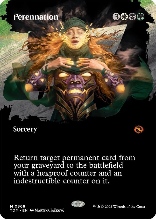 Image for Perennation (Borderless) (368) (Tarkir: Dragonstorm) - Magic: The Gathering