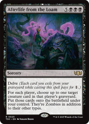 Image for Afterlife from the Loam (25) (Commander: Tarkir: Dragonstorm) - Magic: The Gathering