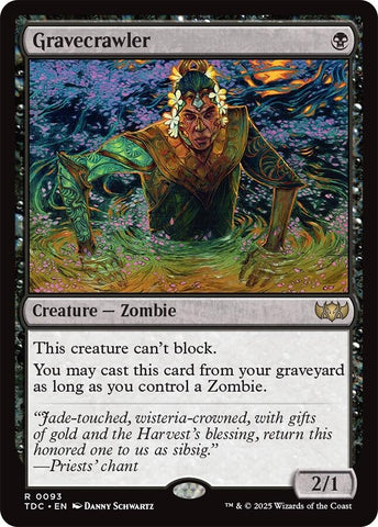 Image for Gravecrawler (93) (Commander: Tarkir: Dragonstorm) - Magic: The Gathering