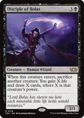 Image for Disciple of Bolas (178) (Commander: Tarkir: Dragonstorm) - Magic: The Gathering