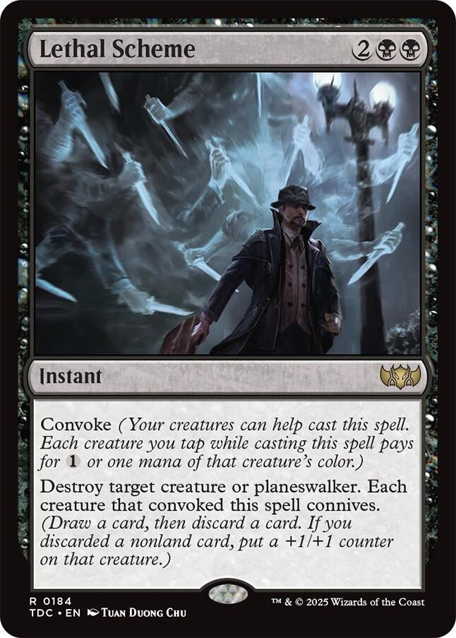 Image for Lethal Scheme (184) [Commander: Tarkir: Dragonstorm] - Magic: The Gathering