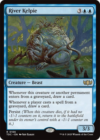 Image for River Kelpie (166) (Commander: Tarkir: Dragonstorm) - Magic: The Gathering