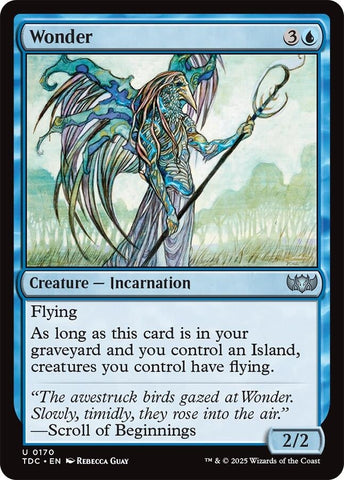 Image for Wonder (170) (Commander: Tarkir: Dragonstorm) - Magic: The Gathering
