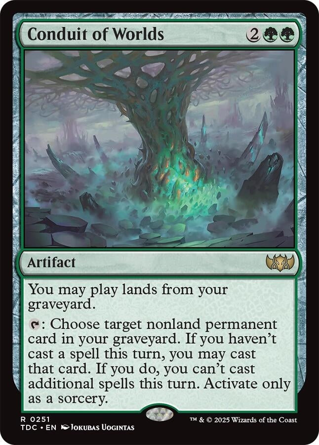 Image for Conduit of Worlds (251) (Commander: Tarkir: Dragonstorm) - Magic: The Gathering