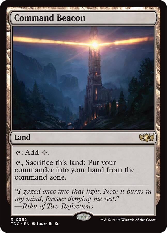 Image for Command Beacon (352) (Commander: Tarkir: Dragonstorm) - Magic: The Gathering