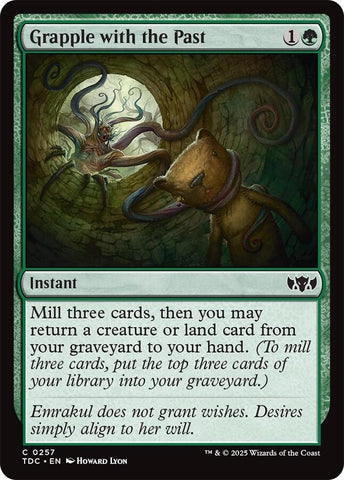 Image for Grapple with the Past (257) (Commander: Tarkir: Dragonstorm) - Magic: The Gathering