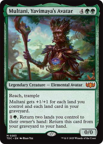 Multani, Yavimaya's Avatar (263) [Commander: Tarkir: Dragonstorm]