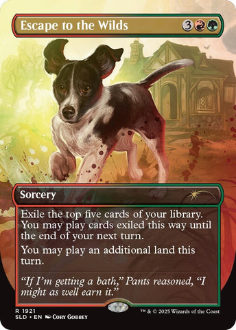 Image for Escape to the Wilds (1921) (1921) (Secret Lair Drop Series) - Magic: The Gathering