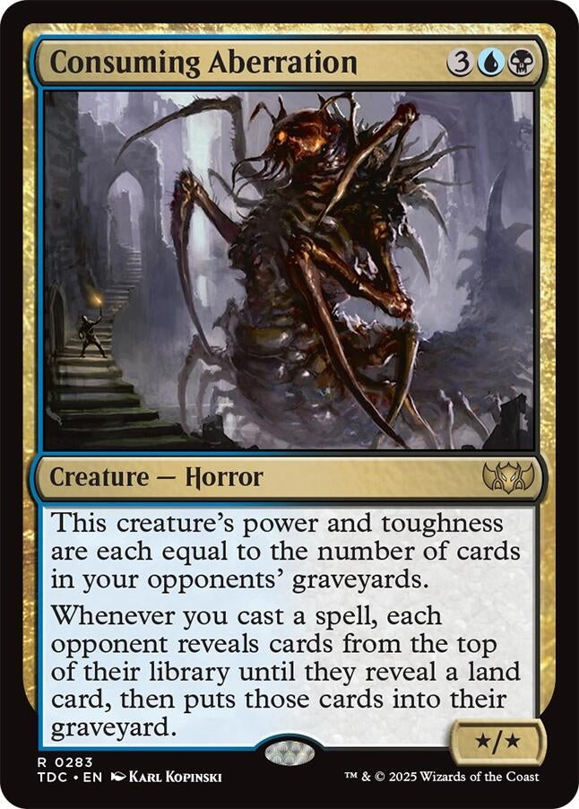 Image for Consuming Aberration (283) [Commander: Tarkir: Dragonstorm] - Magic: The Gathering