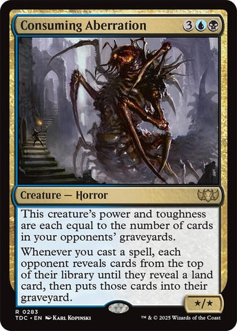Image for Consuming Aberration (283) [Commander: Tarkir: Dragonstorm] - Magic: The Gathering