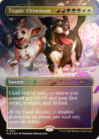 Image for Titanic Ultimatum (1923) (Rainbow Foil) (1923) (Secret Lair Drop Series) - Magic: The Gathering