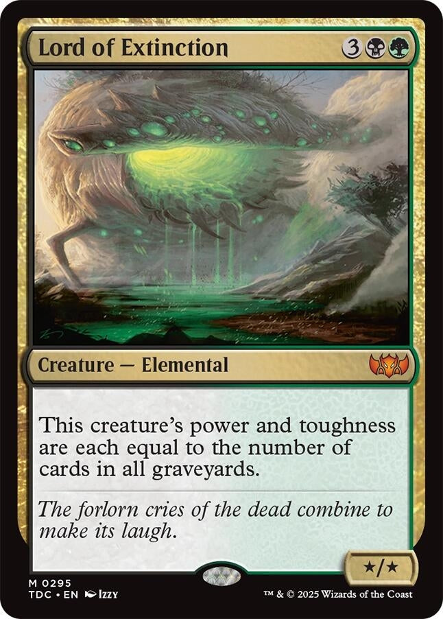 Image for Lord of Extinction (295) [Commander: Tarkir: Dragonstorm] - Magic: The Gathering