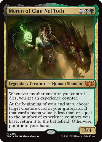 Image for Meren of Clan Nel Toth (297) (Commander: Tarkir: Dragonstorm) - Magic: The Gathering