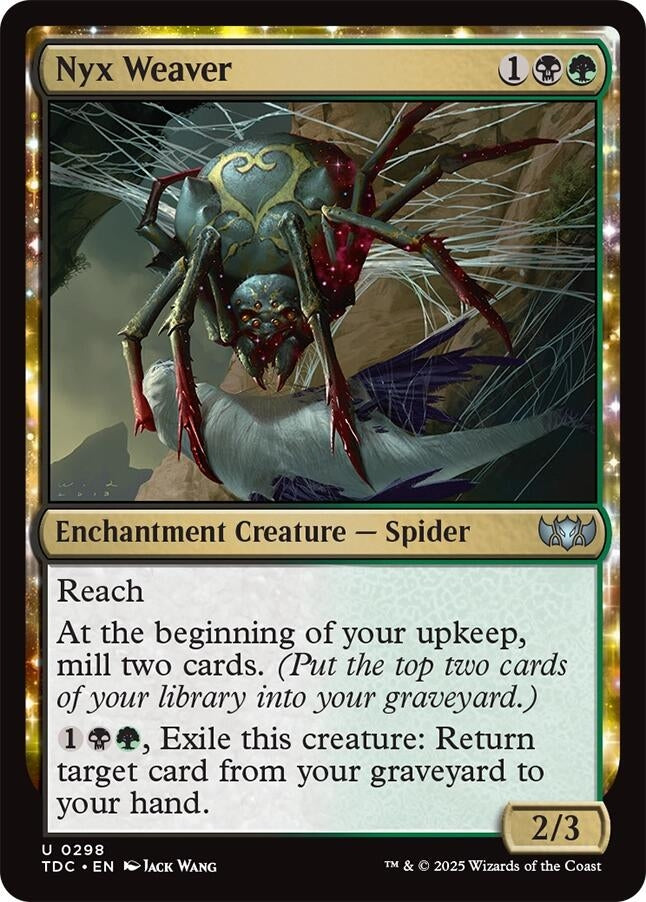Image for Nyx Weaver (298) (Commander: Tarkir: Dragonstorm) - Magic: The Gathering