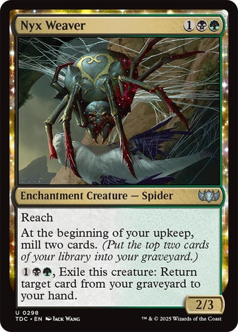 Image for Nyx Weaver (298) (Commander: Tarkir: Dragonstorm) - Magic: The Gathering