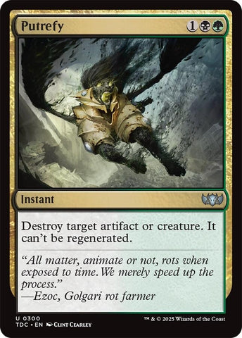 Image for Putrefy (300) (Commander: Tarkir: Dragonstorm) - Magic: The Gathering