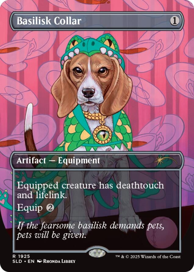 Image for Basilisk Collar (1925) (1925) (Secret Lair Drop Series) - Magic: The Gathering