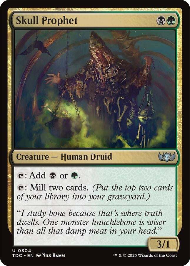 Image for Skull Prophet (304) (Commander: Tarkir: Dragonstorm) - Magic: The Gathering