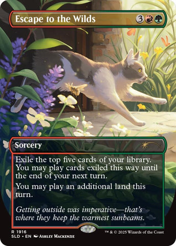 Image for Escape to the Wilds (1916) (1916) (Secret Lair Drop Series) - Magic: The Gathering