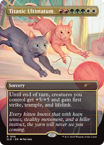 Image for Titanic Ultimatum (1918) (1918) (Secret Lair Drop Series) - Magic: The Gathering