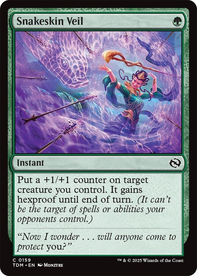 Image for Snakeskin Veil (159) (Tarkir: Dragonstorm) - Magic: The Gathering