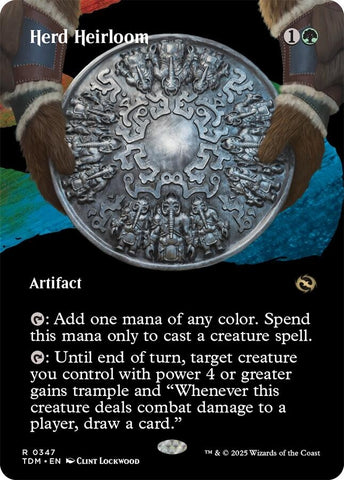 Image for Herd Heirloom (Borderless) (347) (Tarkir: Dragonstorm) - Magic: The Gathering
