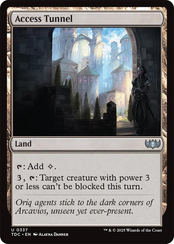 Access Tunnel (337) (Commander: Tarkir: Dragonstorm)