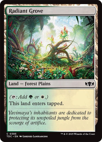 Image for Radiant Grove (385) (Commander: Tarkir: Dragonstorm) - Magic: The Gathering