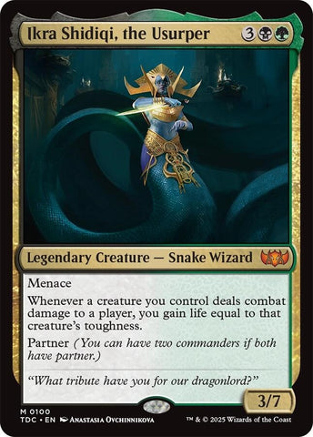Image for Ikra Shidiqi, the Usurper (100) (Commander: Tarkir: Dragonstorm) - Magic: The Gathering
