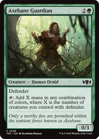 Image for Axebane Guardian (248) (Commander: Tarkir: Dragonstorm) - Magic: The Gathering