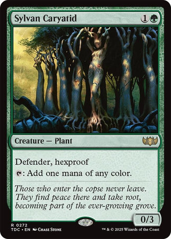 Image for Sylvan Caryatid (272) (Commander: Tarkir: Dragonstorm) - Magic: The Gathering