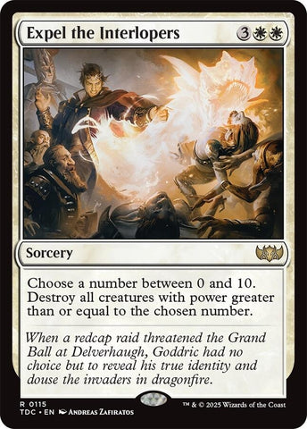 Image for Expel the Interlopers (115) (Commander: Tarkir: Dragonstorm) - Magic: The Gathering