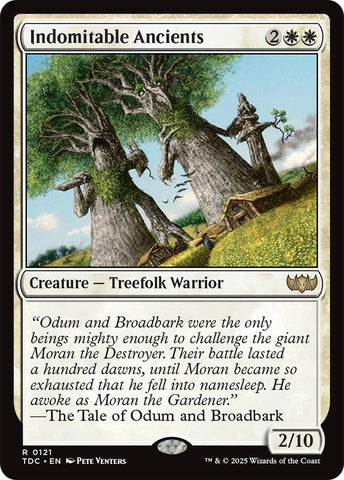 Image for Indomitable Ancients (121) (Commander: Tarkir: Dragonstorm) - Magic: The Gathering