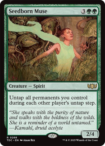 Image for Seedborn Muse (268) (Commander: Tarkir: Dragonstorm) - Magic: The Gathering