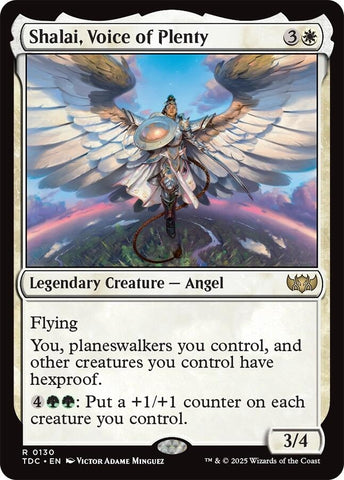Image for Shalai, Voice of Plenty (130) (Commander: Tarkir: Dragonstorm) - Magic: The Gathering