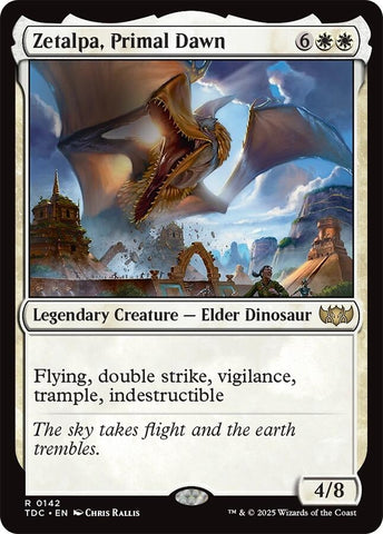 Image for Zetalpa, Primal Dawn (142) (Commander: Tarkir: Dragonstorm) - Magic: The Gathering