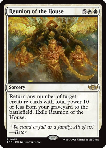 Image for Reunion of the House (15) (Commander: Tarkir: Dragonstorm) - Magic: The Gathering