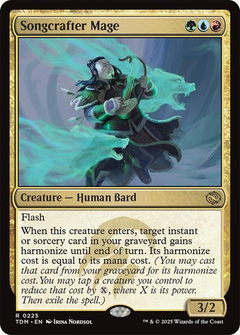 Image for Songcrafter Mage (225) [Tarkir: Dragonstorm] - Magic: The Gathering