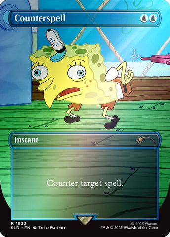 Image for Counterspell (1933) (Rainbow Foil) (1933) (Secret Lair Drop Series) - Magic: The Gathering