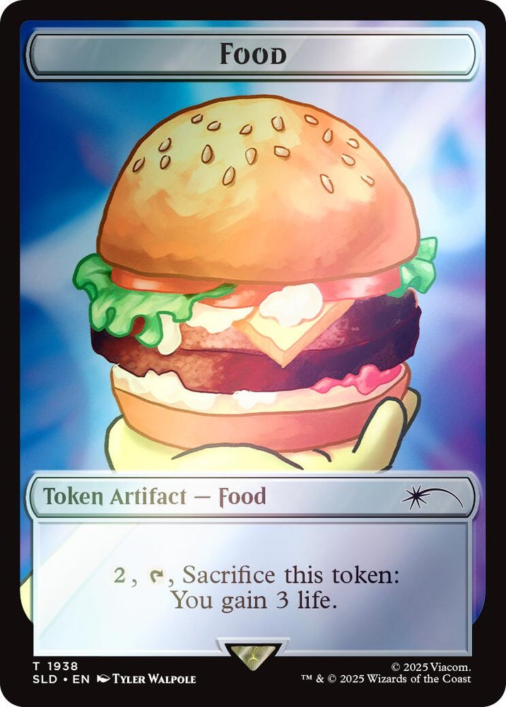 Image for Food Token (1938) (Rainbow Foil) (1938) (Secret Lair Drop Series) - Magic: The Gathering