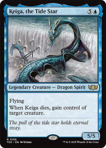 Image for Keiga, the Tide Star (156) (Commander: Tarkir: Dragonstorm) - Magic: The Gathering