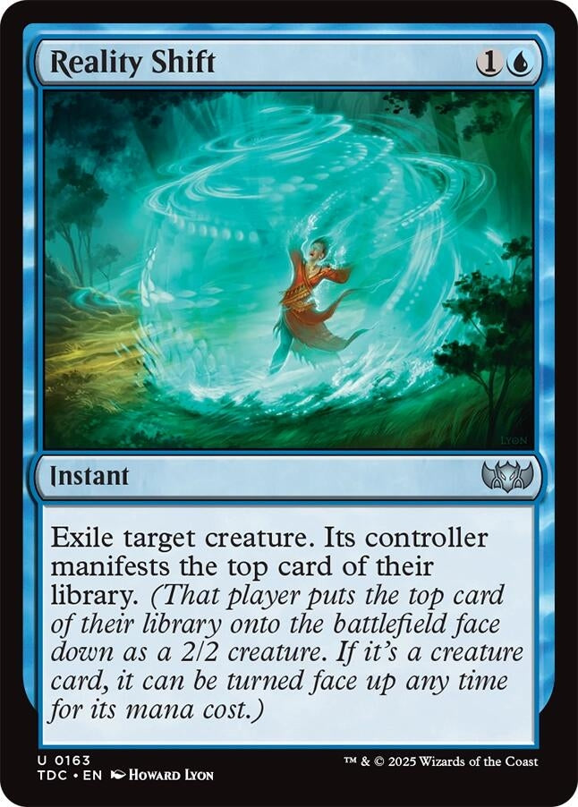 Image for Reality Shift (163) (Commander: Tarkir: Dragonstorm) - Magic: The Gathering