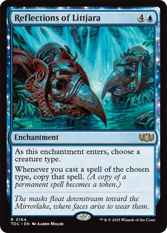 Image for Reflections of Littjara (164) (Commander: Tarkir: Dragonstorm) - Magic: The Gathering