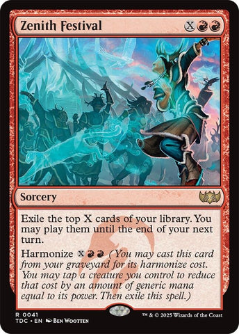 Image for Zenith Festival (41) [Commander: Tarkir: Dragonstorm] - Magic: The Gathering