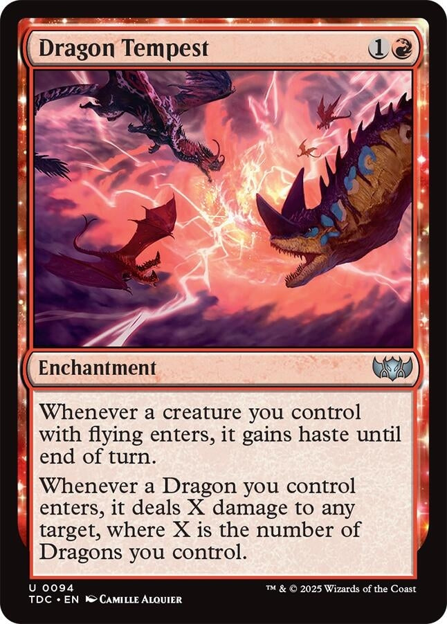 Image for Dragon Tempest (94) (Commander: Tarkir: Dragonstorm) - Magic: The Gathering