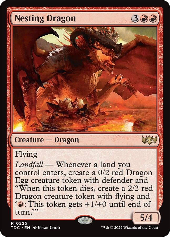 Nesting Dragon (225) (Commander: Tarkir: Dragonstorm)