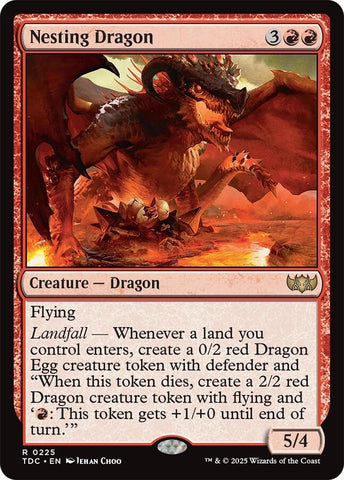 Nesting Dragon (225) (Commander: Tarkir: Dragonstorm)